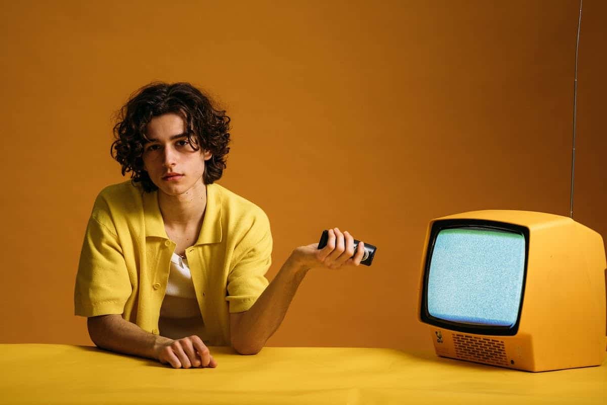 télécommande orange