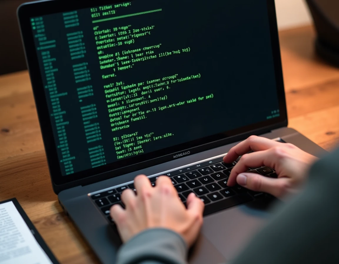 Clavier mécanique et terminal affichant une erreur de clé de licence FiveM lors de la configuration d'un serveur